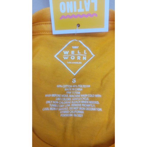 Latino Heritage Month Kids' Dream Big Long Sleeve T-Shirt - Yellow Small - Picture 5 of 7